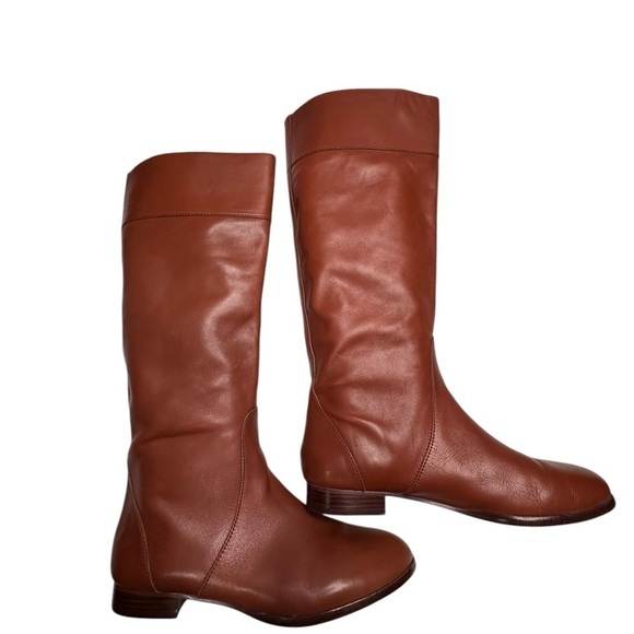 J. Crew Brown Riding Boots Size 10 - Picture 5 of 14